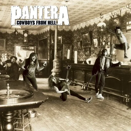 Cowboys From Hell von Pantera – Album Cover
