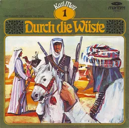 Durch die Wüste von Karl May – Cover