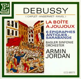 La Boîte à joujoux / 6 épigraphes antiques / Sarabande von André Caplet – Album Cover