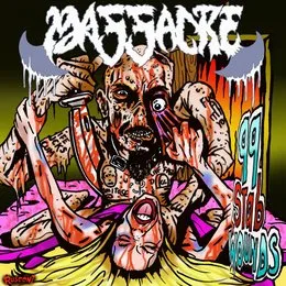 99 Stab Wounds von Massacre – Album Cover