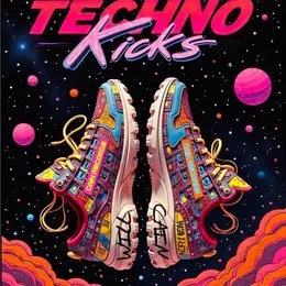 Techno Kicks von Will Cain – Cover