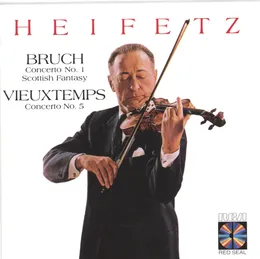 Bruch: Scottish Fantasy / Concerto no. 1 / Vieuxtemps: Concerto no. 5 von Max Bruch – Album Cover