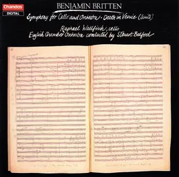 Symphony for Cello and Orchestra / Death in Venice (Suite) von Raphael Wallfisch – Album Cover