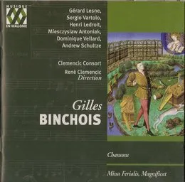 Chansons - Missa Ferialis, Magnificat von Clemencic Consort – Album Cover