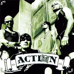 A fehér és a zöld von Action – Album Cover