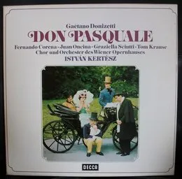 Don Pasquale von Fernando Corena – Album Cover