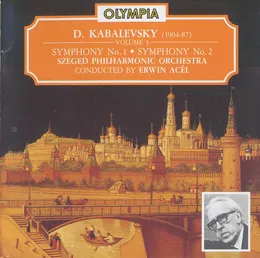 Volume 3: Symphony No. 1 / Symphony No. 2 von Дмитрий Борисович Кабалевский – Album Cover
