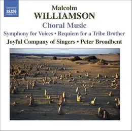 Choral Music von Malcolm Williamson – Album Cover