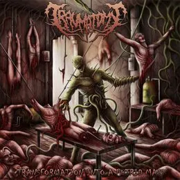 Transformation Into a Putrid Mass von Traumatomy – Album Cover