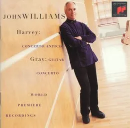 Harvey: Concerto Antico / Gray: Guitar Concerto von Steve Gray – Album Cover