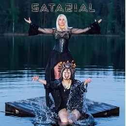 Baptized by Fire and Sword von Satarial – Album Cover