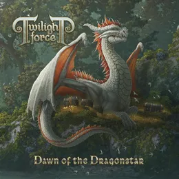 Dawn of the Dragonstar von Twilight Force – Album Cover