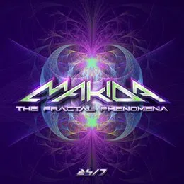 The Fractal Phenomena von Makida – Album Cover