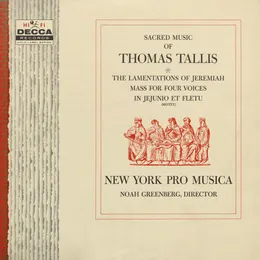 Sacred Music of Thomas Tallis von Thomas Tallis – Album Cover