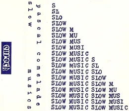 Slow Musics von Pascal Comelade – Album Cover