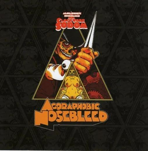 A Clockwork Sodom / Tentacles of Destruction von Agoraphobic Nosebleed – Album Cover