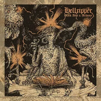 Black Arts & Alchemy von Hellripper – Album Cover