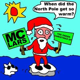 The Green Christmas EP von MC Lars – Cover