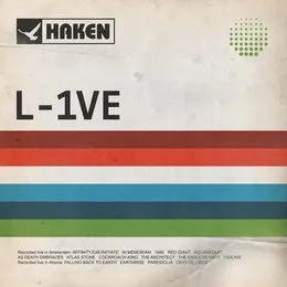 L‐1VE von Haken – Album Cover