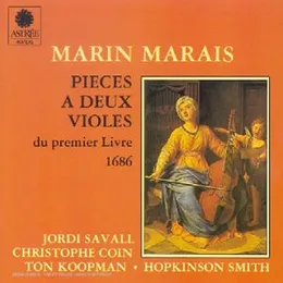 Pieces à deux violes du premier Livre 1686 von Marin Marais – Album Cover