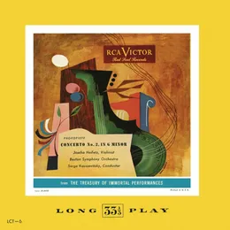 Violin Concerto no. 2 in G minor, op. 63 von Сергей Кусевицкий – Album Cover