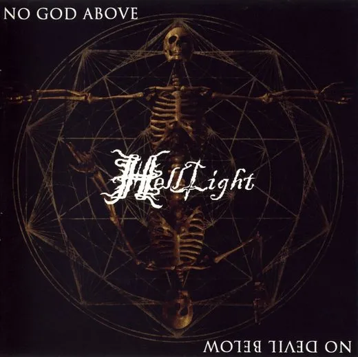 No God Above, No Devil Below von HellLight – Album Cover