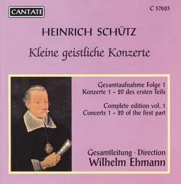 Kleine geistliche Konzerte von Heinrich Schütz – Album Cover