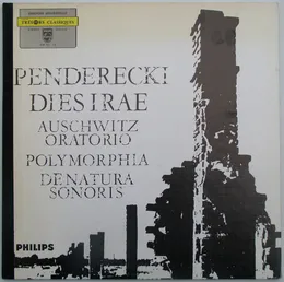Dies irae (Auschwitz Oratorio) / Polymorphia / De natura sonoris von Krzysztof Penderecki – Album Cover