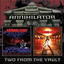 Two From the Vault: Set the World on Fire / In Command: Live 1989-1990 von Annihilator – Cover