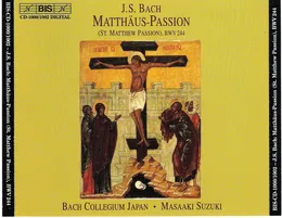 Matthäus-Passion, BWV 244 von 鈴木雅明 – Album Cover