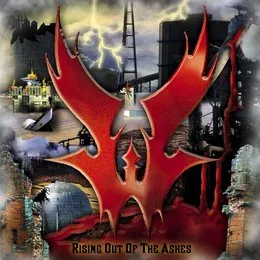 Rising Out of the Ashes von Warlord – Album Cover