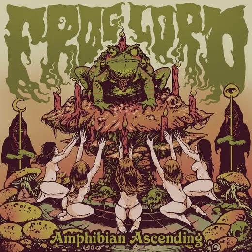 Amphibian Ascending von Froglord – Album Cover