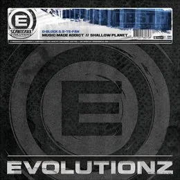 Music Made Addict // Shallow Planet von D‐Block & S‐te‐Fan – Album Cover