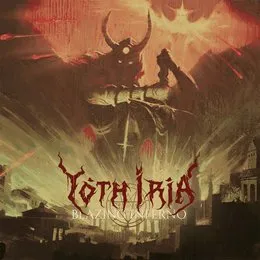 Blazing Inferno von Yoth Iria – Album Cover