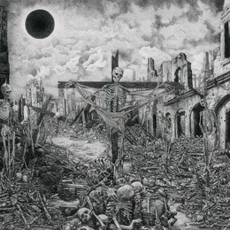 Pestilential Warfare of the Black Flame von Methchrist – Album Cover