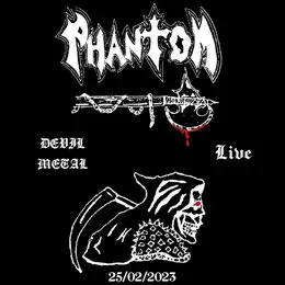DEVIL METAL (LIVE) von Phantom – Album Cover