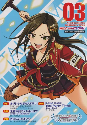 THE IDOLM@STER CINDERELLA GIRLS WILD WIND GIRL 3 オリジナル CD