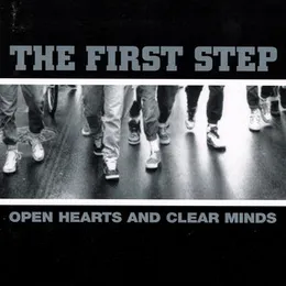 Open Hearts and Clear Minds von The First Step – Album Cover