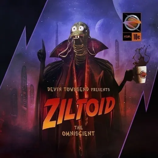 Ziltoid the Omniscient von Devin Townsend – Album Cover