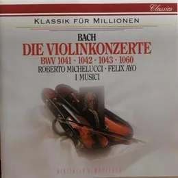 Die Violinkonzerte von Roberto Michelucci – Cover