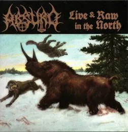 Live & Raw In The North von Absurd – Album Cover