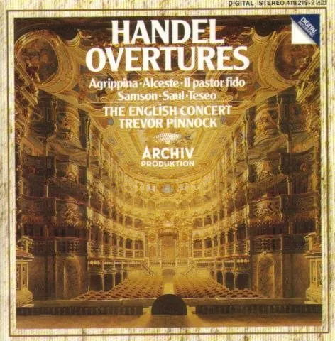 Il Pasto Fido, HWV 8a - Allegro