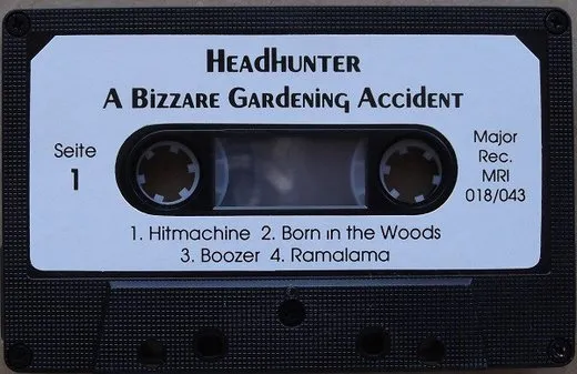 A Bizzare Gardening Accident / The Christhunt von Headhunter – Cover