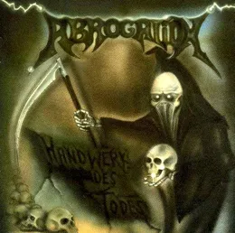 Handwerk des Todes von Abrogation – Album Cover
