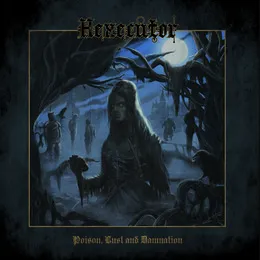 Poison, Lust and Damnation von Hexecutor – Album Cover