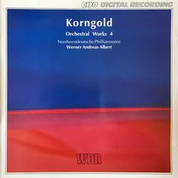 Orchestral Works 4 von Erich Wolfgang Korngold – Album Cover