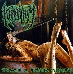 Ten Acts of Sickening Perversity von Kraanium – Album Cover