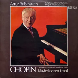 Klavierkonzert f-moll / Andante Spianato und Grande Polonaise von Alfred Wallenstein – Album Cover