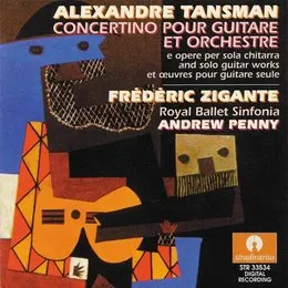 Concertino pour guitare et orchestre von Frédéric Zigante – Album Cover