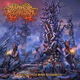 Sacrosanctity of Human Extermination von Dehumanizing Encephalectomy – Album Cover